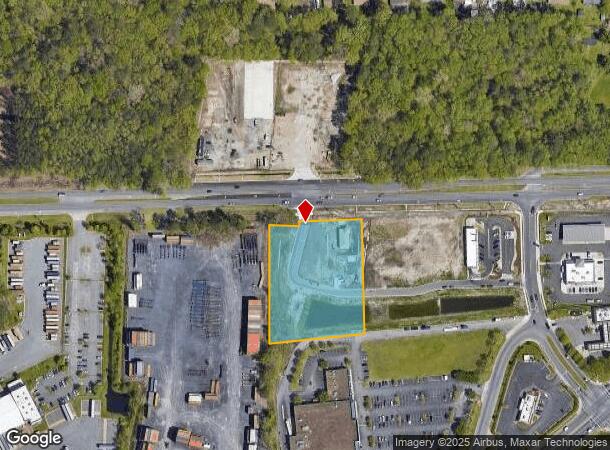  3480 S Military Hwy, Chesapeake, VA Parcel Map