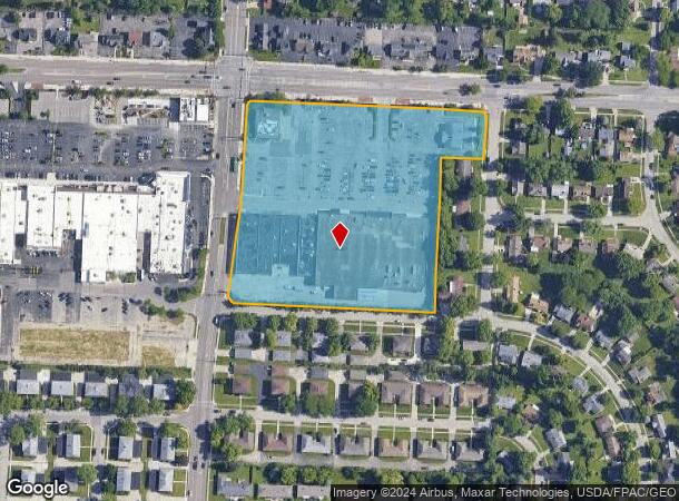  520 E Stroop Rd, Dayton, OH Parcel Map