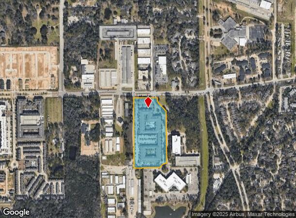 1615 Sawdust Rd, Spring, TX Parcel Map