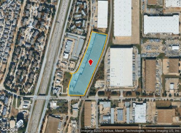 2710 Regency Dr, Grand Prairie, TX Parcel Map