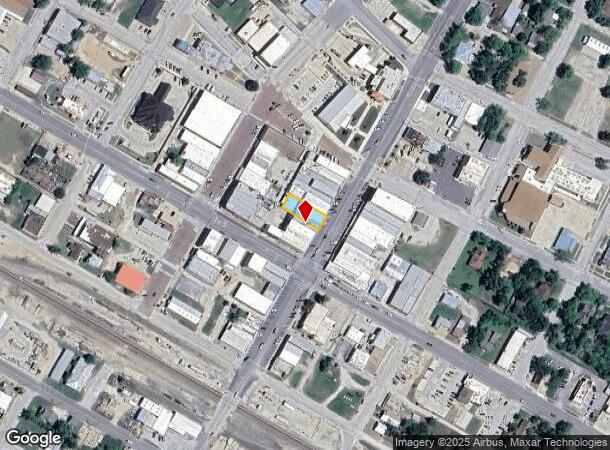 210 N Mason St, Bowie, TX Parcel Map