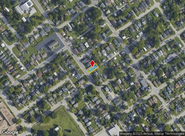  1022 Silver St, New Albany, IN Parcel Map