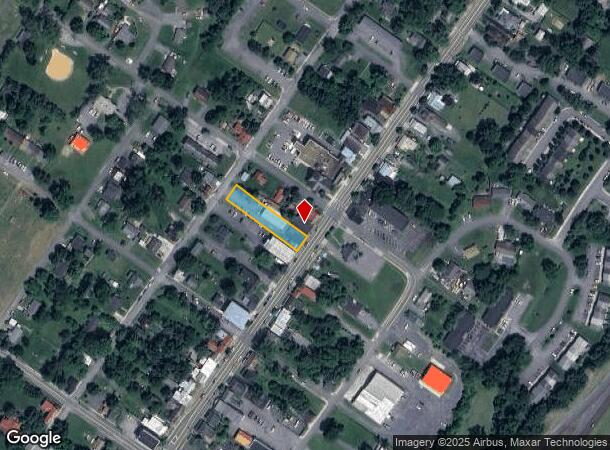  5307 Main St, Stephens City, VA Parcel Map