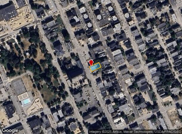 158 Blake St, Lewiston, ME Parcel Map