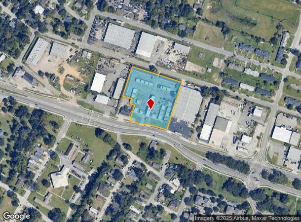  1600 W Bay St, Savannah, GA Parcel Map