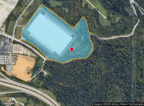 500 Petersburg Rd, Hebron, KY Parcel Map