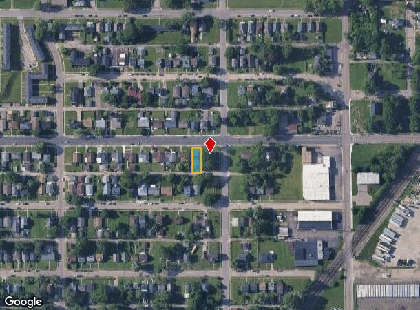  1400 W Stewart St, Dayton, OH Parcel Map