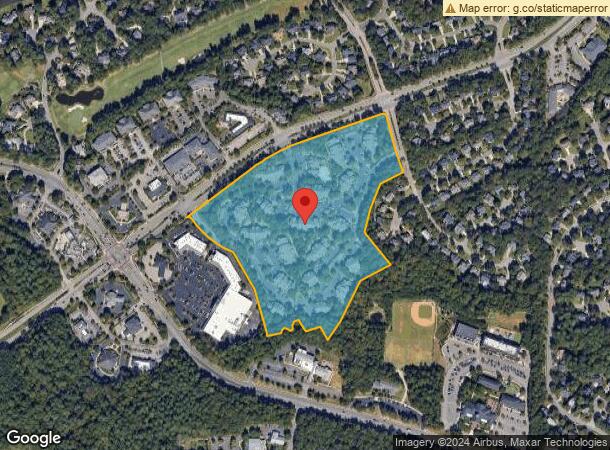  100 Harvest Row Ct, Cary, NC Parcel Map