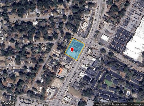 861 Folly Rd, Charleston, SC Parcel Map