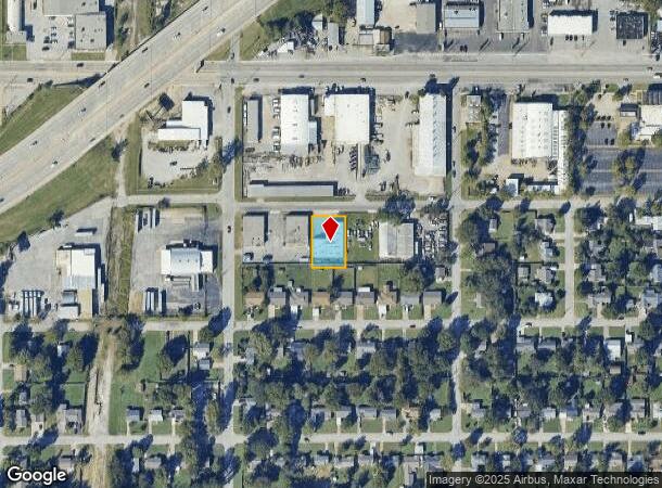 5724 E Admiral Blvd, Tulsa, OK Parcel Map