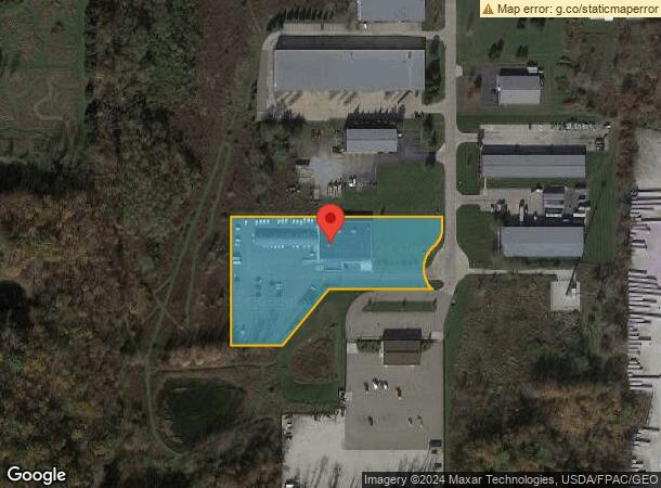  1195 Industrial Pky, Medina, OH Parcel Map