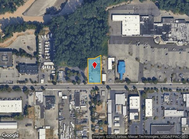  1201 E Main, Puyallup, WA Parcel Map