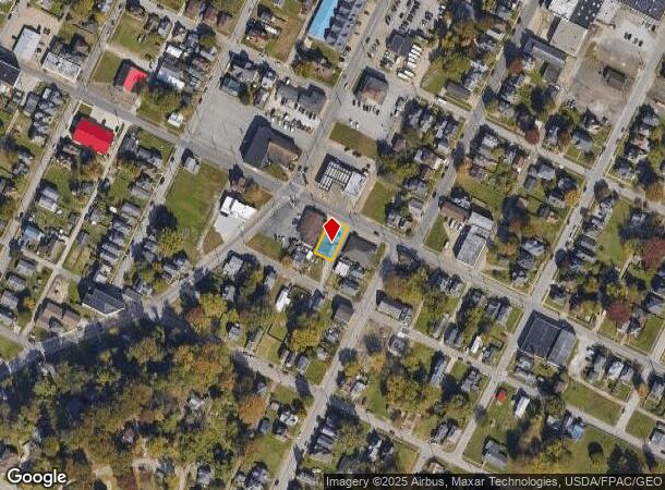  808 16Th St, Parkersburg, WV Parcel Map