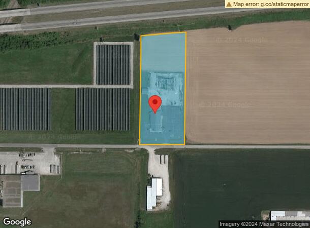  4772 E County Road 2100 N, Dale, IN Parcel Map