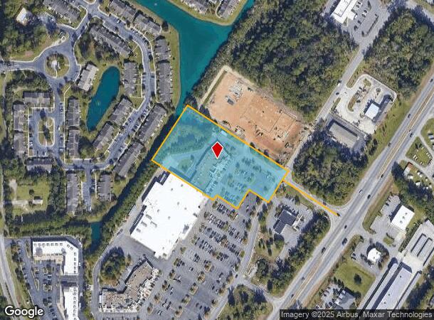  5710 Ogeechee Rd, Savannah, GA Parcel Map