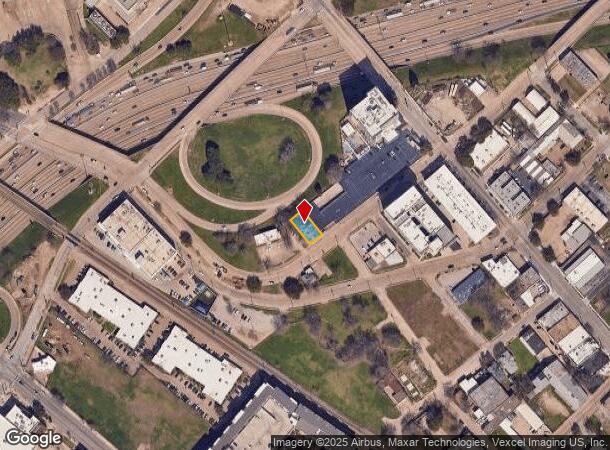  1201 Griffin St W, Dallas, TX Parcel Map