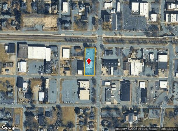  20 4Th St Sw, Hickory, NC Parcel Map