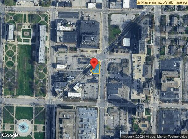  620 N Delaware St, Indianapolis, IN Parcel Map