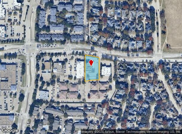  5940 W Parker Rd, Plano, TX Parcel Map