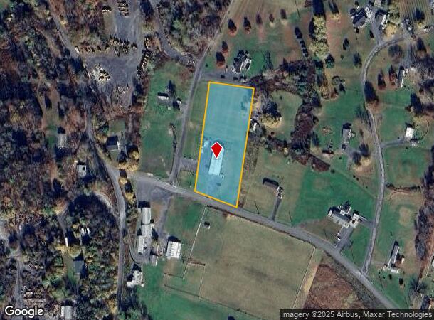 1282 Churchland Ln, Saugerties, NY Parcel Map