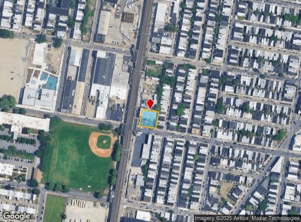 1725 S 25Th St, Philadelphia, PA Parcel Map