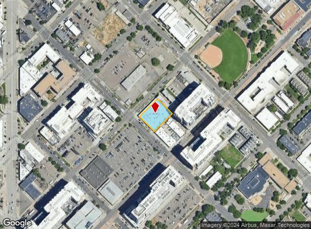  2200 California St, Denver, CO Parcel Map