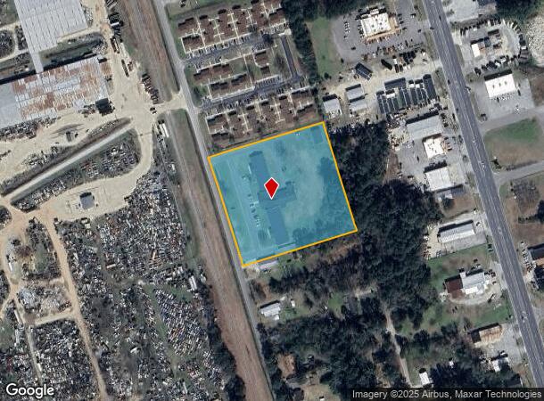 1052 N East Railroad St, Wallace, NC Parcel Map