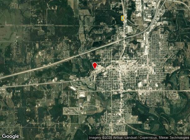  1734 N 9Th St, Sapulpa, OK Parcel Map