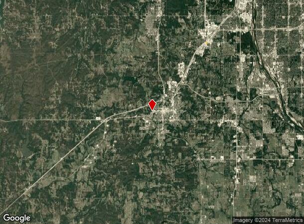  6101 W Highway 66, Sapulpa, OK Parcel Map