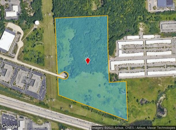 48200 Alpha Dr, Wixom, MI Parcel Map