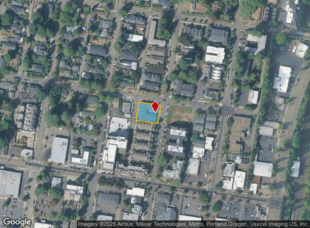 586 2Nd St, Lake Oswego, OR Parcel Map