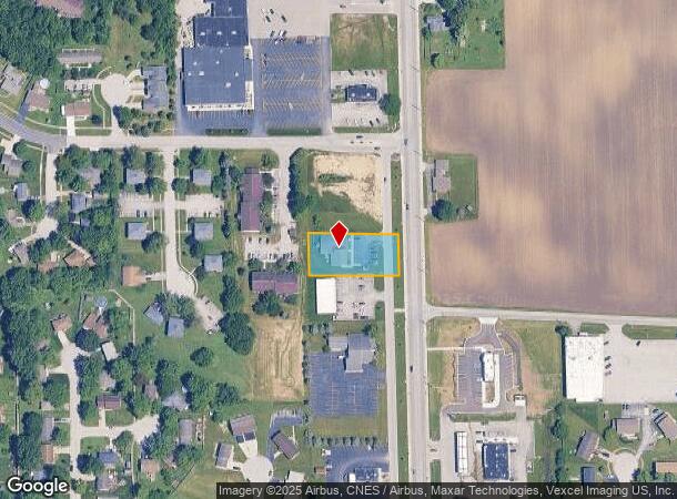 638 N Front St, Hebron, IN Parcel Map