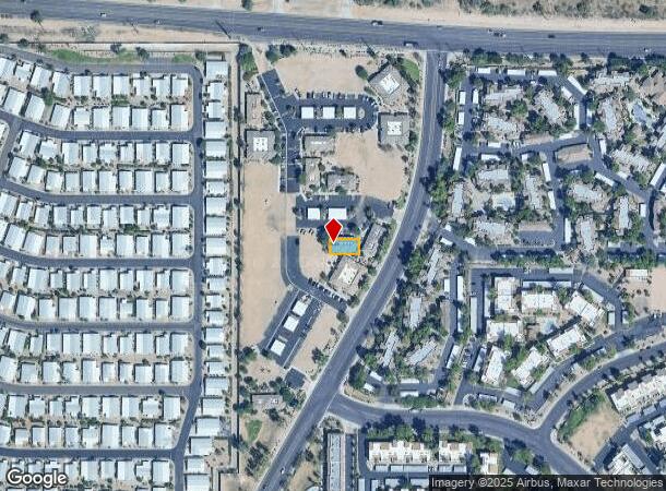 7165 E University Dr, Mesa, AZ Parcel Map