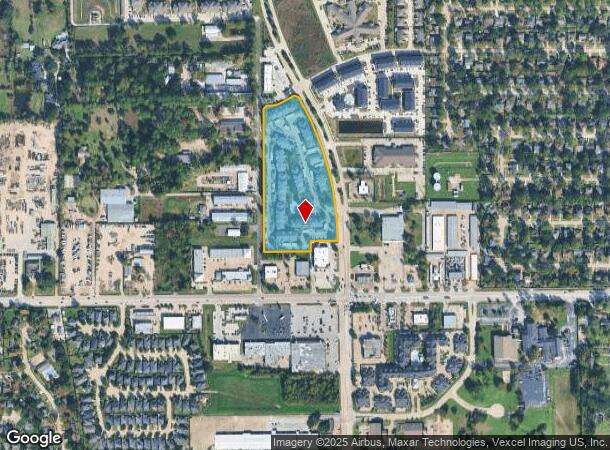  12035 Huffmeister Rd, Cypress, TX Parcel Map