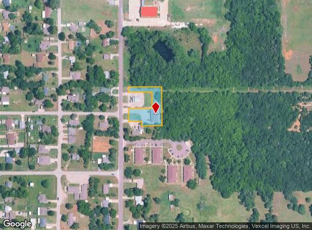  2910 N Choctaw Rd, Choctaw, OK Parcel Map