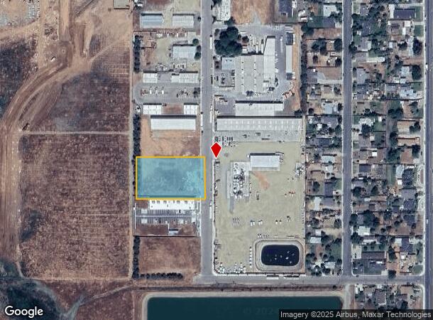  431 S Acacia St, Woodlake, CA Parcel Map