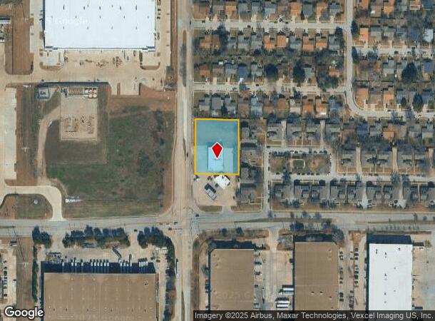  3631 New York Ave, Arlington, TX Parcel Map
