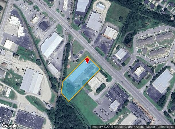 1985 N Roberts Ave, Lumberton, NC Parcel Map