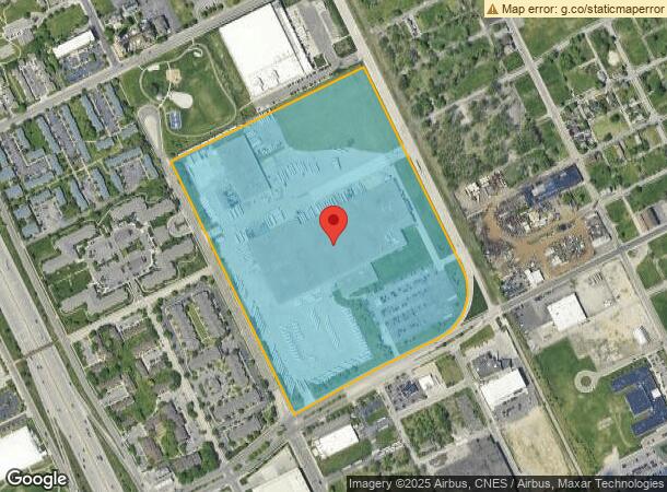  1555 Mack Ave, Detroit, MI Parcel Map