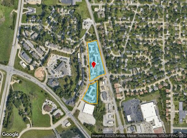  401 Chateau Dr, Bellevue, NE Parcel Map