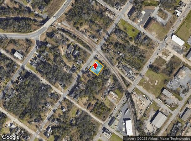  1306 3Rd St, Macon, GA Parcel Map