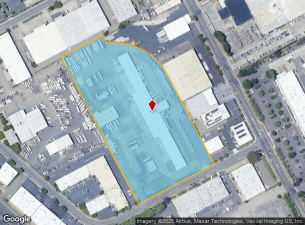 3050 Teagarden St, San Leandro, CA Parcel Map