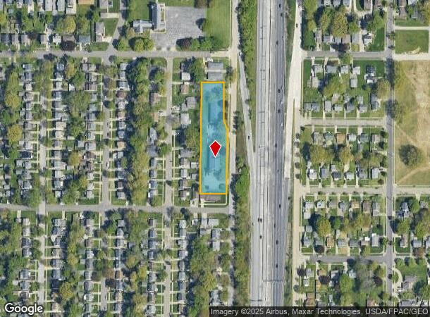 1566 Coventry St, Akron, OH Parcel Map