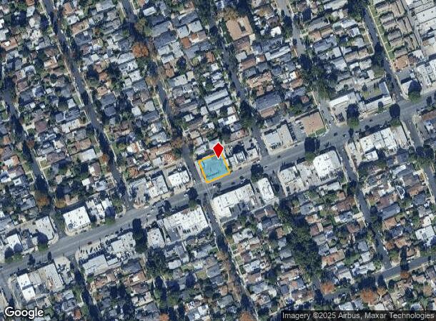  1221 W Magnolia Blvd, Burbank, CA Parcel Map