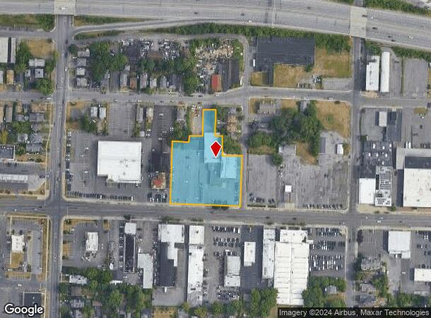  900 W Genesee St, Syracuse, NY Parcel Map