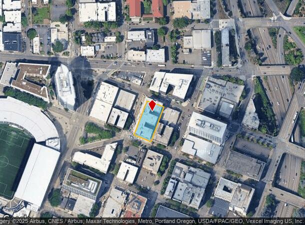 1634 Sw Alder St, Portland, OR Parcel Map