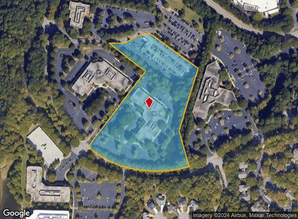  1200 Crescent Grn, Cary, NC Parcel Map