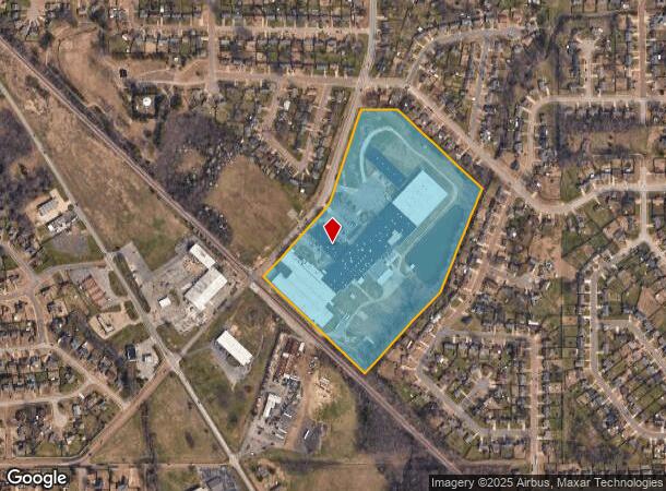 10136 Magnolia Dr, Olive Branch, MS Parcel Map