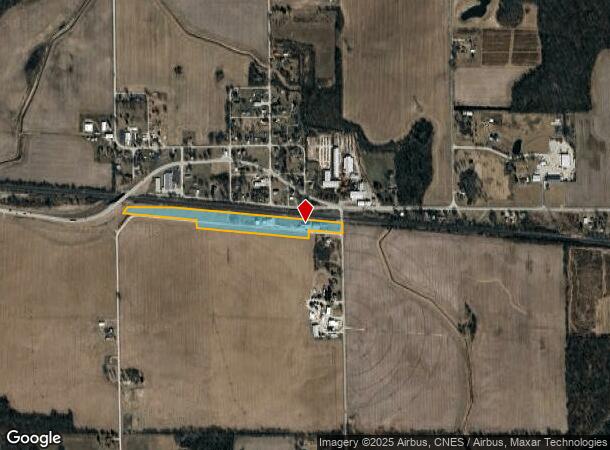  1465 E 700 N, Albion, IN Parcel Map