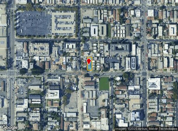  4071 Melrose Ave, Los Angeles, CA Parcel Map